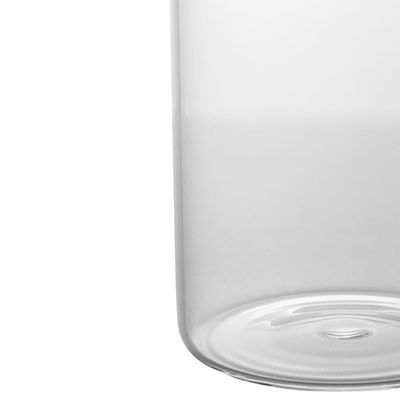 Jarra Wolff em Vidro Borossilicato com tampa 1,3 Litros Transparente