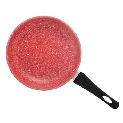 Frigideira de Indução Lyor em Alumí­nio com Revestimento Cerâmico Granilite Vermelha 24cm Vermelho
