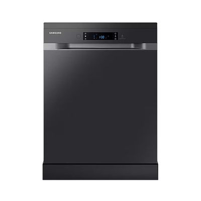 Lava-louças Samsung Black Inox com 14 Serviços, Limpeza Silenciosa e Display LED Preto / 220V