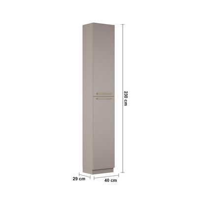 Paneleiro Itatiaia Essence com 2 Portas e 6 Prateleiras Fendi