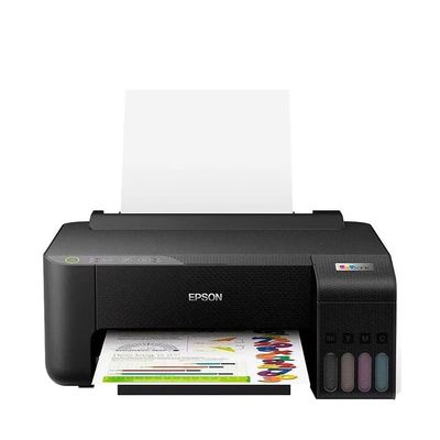 Impressora Tanque de Tinta Epson EcoTank L1250, Colorida, Conexão USB e Wi-FI Preto