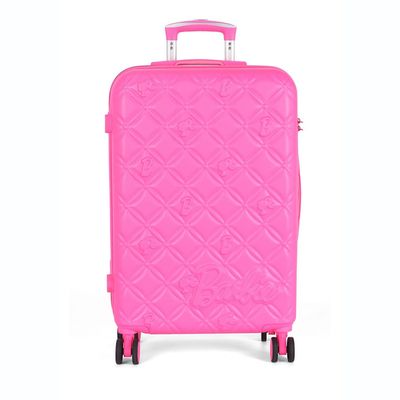 Mala de Bordo Viagem Pequena Barbie MF10458BB Rodas 360 Rosa