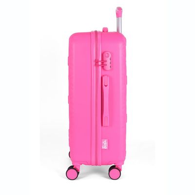 Mala de Bordo Viagem Pequena Barbie MF10458BB Rodas 360 Rosa