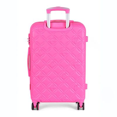 Mala de Bordo Viagem Pequena Barbie MF10458BB Rodas 360 Rosa