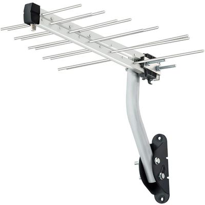 Antena Digital Externa Log Para Tv Hdtv-uhf-4k 12dbi 20...