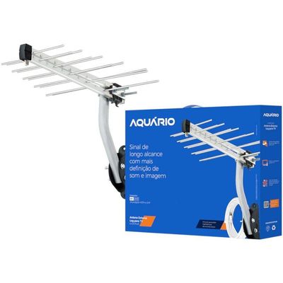 Antena Digital Externa Log Para Tv Hdtv-uhf-4k 12dbi 20...