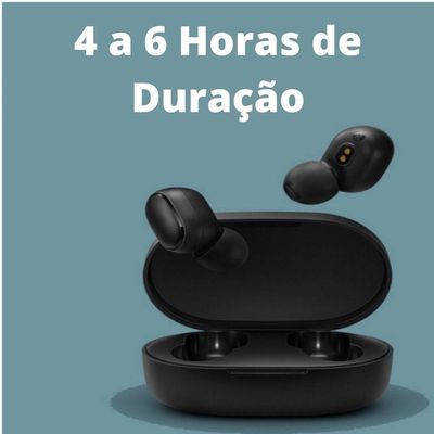 Fone Bluetooth Sem Fio Preto Para Moto E20