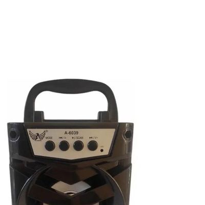 Caixa De Som Bluetooth Portátil Potente Usb Sd Recarregável