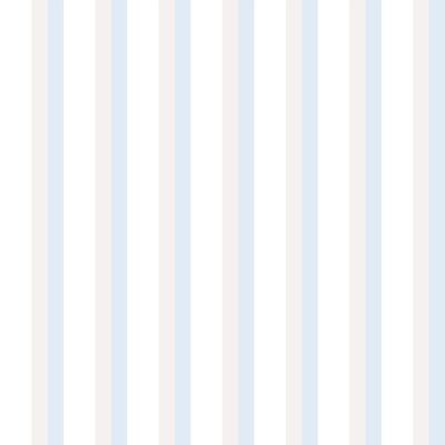 Papel De Parede Lullaby Listrado Azul 2311 - Rolo 10m X 0,53m