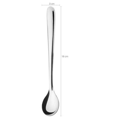 Kit 60 Colheres para Bar Suco Moniz 18cm Inox Simonaggio Bartender Mixologista
