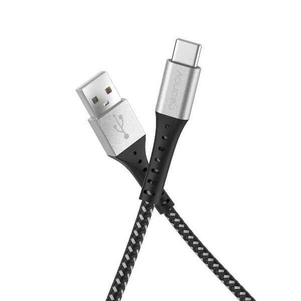 Cabo Usb-c para Usb-c Geonav Esc05bk 38W 1,5 metros preto