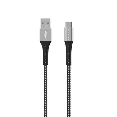 Cabo Usb-c para Usb-c Geonav Esc05bk 38W 1,5 metros preto