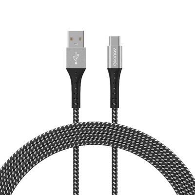 Cabo Usb-c para Usb-c Geonav Esc05bk 38W 1,5 metros preto