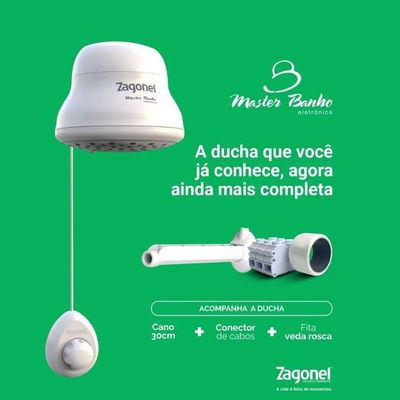 Chuveiro Master Banho Zagonel 5500w 110V