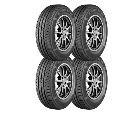 Kit Pneu Goodyear Direction Touring 2 XL Aro 13  165/70 R13 83T 4 Unidades Preto