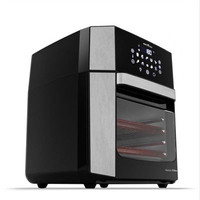 Fritadeira Elétrica Air Fryer Britânia Oven BAF16A 4 em 1 Sem Óleo com Tecnologia Air Flow 1900W Preto com Inox / 220V
