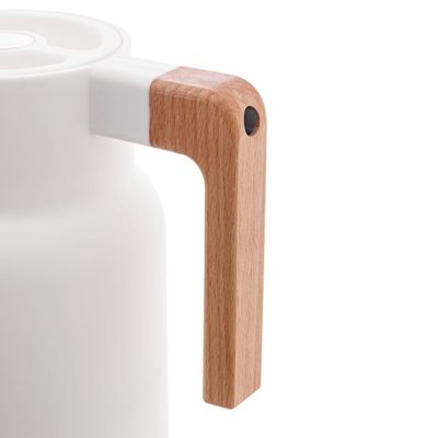 Garrafa Térmica Lyor em Plástico Organic Branca Branco
