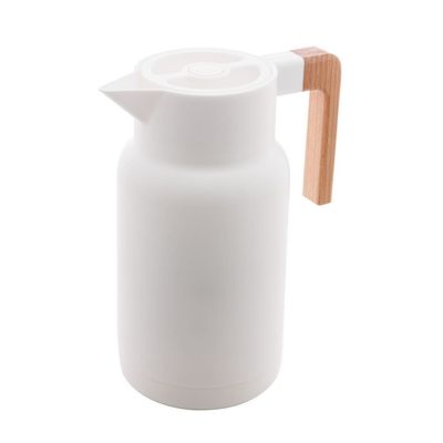 Garrafa Térmica Lyor em Plástico Organic Branca Branco