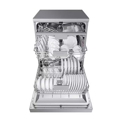 Lava-louças Samsung Inox com 14 Serviços, Limpeza Silenciosa e Display LED Inox / 220V