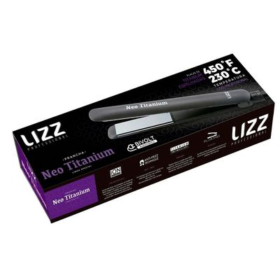Prancha Lizz Neo Titanium Pt Bv