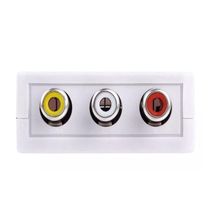 Conversor De Audio-video Evus C-085 Hdmi Para 3 Rca