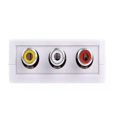 Conversor De Audio-video Evus C-085 Hdmi Para 3 Rca