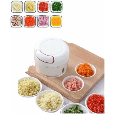Mini Processador E Triturador De Alimentos Manual