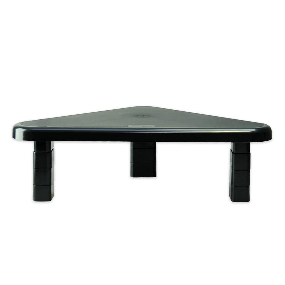 Suporte Para Monitor Multilaser Ac124 Stand Triangular 4 Niveis Preto