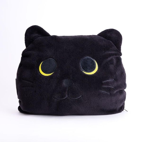Manta Quadriculada com Capa de Gatinho Imaginarium