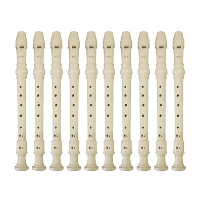 Kit 50 Flautas Doce Germânica FL 20G New York