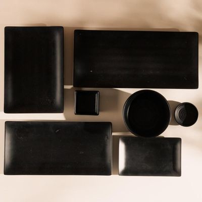 Conjunto 2 Travessas Retangulares 24,5x16,5cm de Melamina Pr
