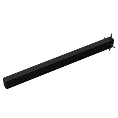 2 Suportes Pia Chumbar Bancada Mesa 60 Cm - Preto