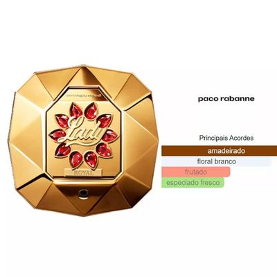 Lady Million Royal Paco Rabanne Eau De Parfum - Perfume Feminino 80ml