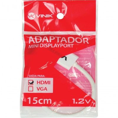 Adaptador Mini Dp X Hdmi 15cm Mdp-h15cm