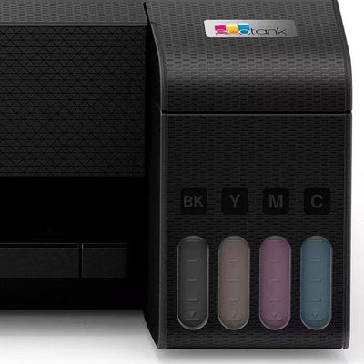 Impressora Tanque de Tinta Epson EcoTank L1250, Colorida, Conexão USB e Wi-FI Preto