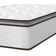Cama Box de Solteiro Umaflex New Itália com Molas Ensacadas e Pillow Top D26 - 63x88x188cm Branco com Marrom