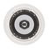 Arandela Redonda Fiamon 6" Coaxial 50rms 8r Branca
