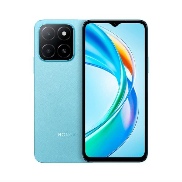 Smartphone HONOR X5B 4G Plus 256GB Azul, 4+4GB RAM Turbo, Processador MediaTek Helio G36, Câmera Traseira Dupla de até 50MP e Tela de 6,56 Azul