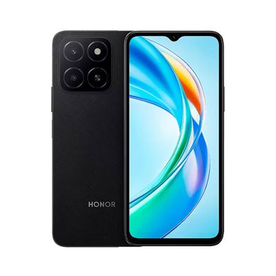 Smartphone HONOR X5B 4G Plus 256GB Preto, 4+4GB RAM Turbo, Processador MediaTek Helio G36, Câmera Traseira Dupla de até 50MP e Tela de 6,56 Preto