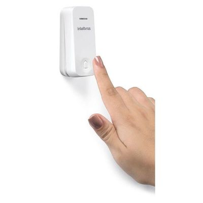Campainha Eletrônica Sem Fio Sem Bateria Alcance Até 100...