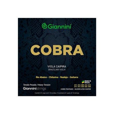 Encordoamento Viola Aco Cobra Gesvp