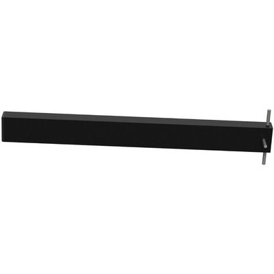 4 Suportes Pia Chumbar Bancada Mesa 60 Cm - Preto