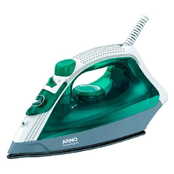 Ferro a Vapor Arno Steamgliss Base Antiaderente 1200w Verde 220V FSGP