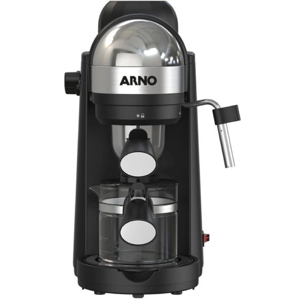 Cafeteira Arno Mini Espresso Compacta 1000w Prata / Preto 110V CMME