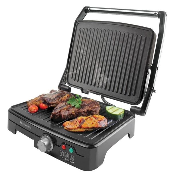 Grill Eletrico Mallory Asteria 1270w Preto / Inox 110V B96800951