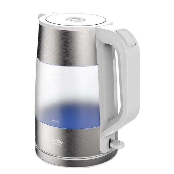 Chaleira Eletrica Cadence Lumini Blanc 1200W Inox 1,7L 110V CEL306