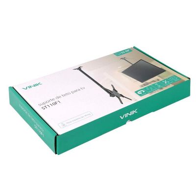 Suporte Para Tv De Teto 32 A 50 Giro 360 Preto - St110f1