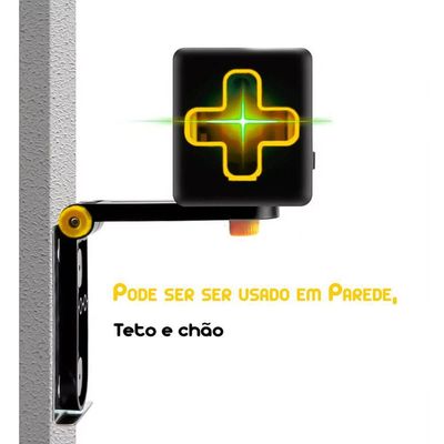 Nivel A Lazer 20m 2 Linhas Auto Nivelamento Bip Sonoro