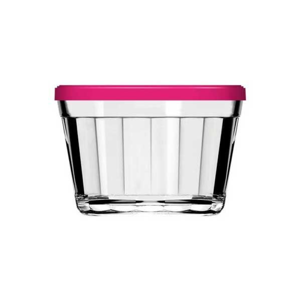 Tigela Nadir Americano com Tampa - Unidade - Cores Sortidas 350ml 4110