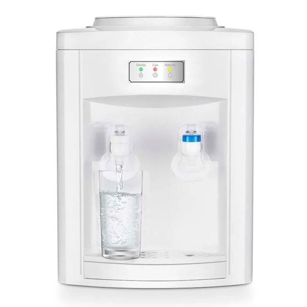 Bebedouro Eletronico Multilaser Temperatura de 7°C a 10°C 65W Branco Galao de 10 e 20 Litros 220V BE012